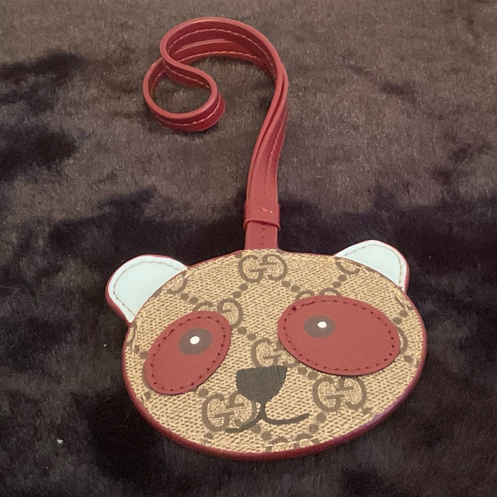 NWOT Gucci Panda Shaped Bag Charm